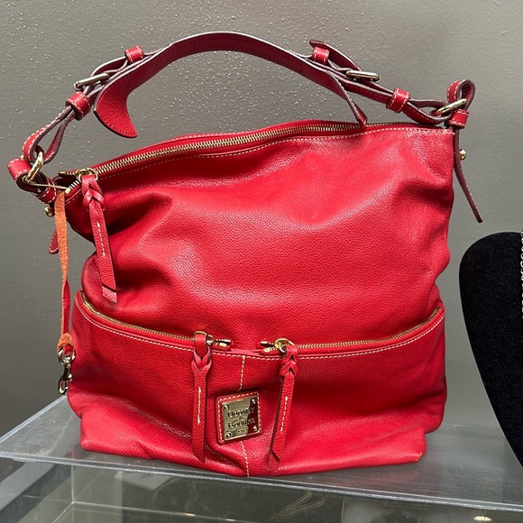 Dooney & Bourke Red Leather Purse - Picture 1 of 5